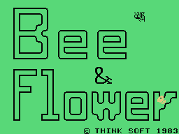 Bee & Flower screenshot 3 for MSX